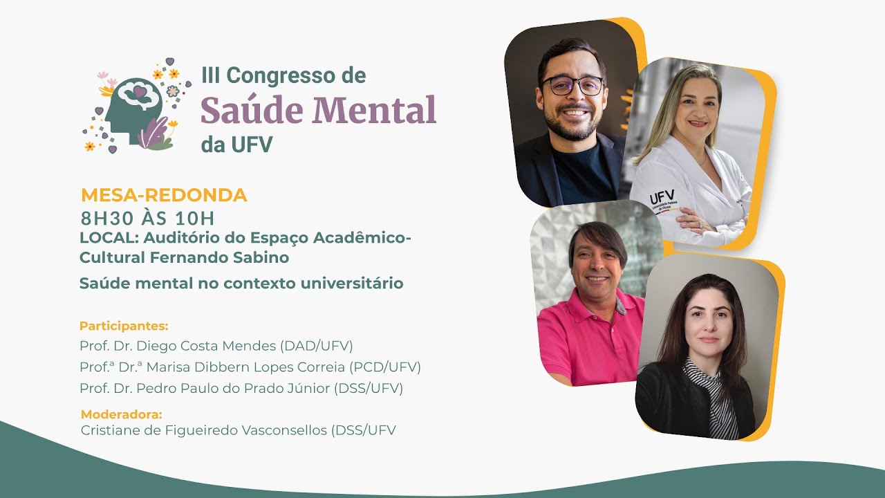 Saúde mental no contexto universitário.