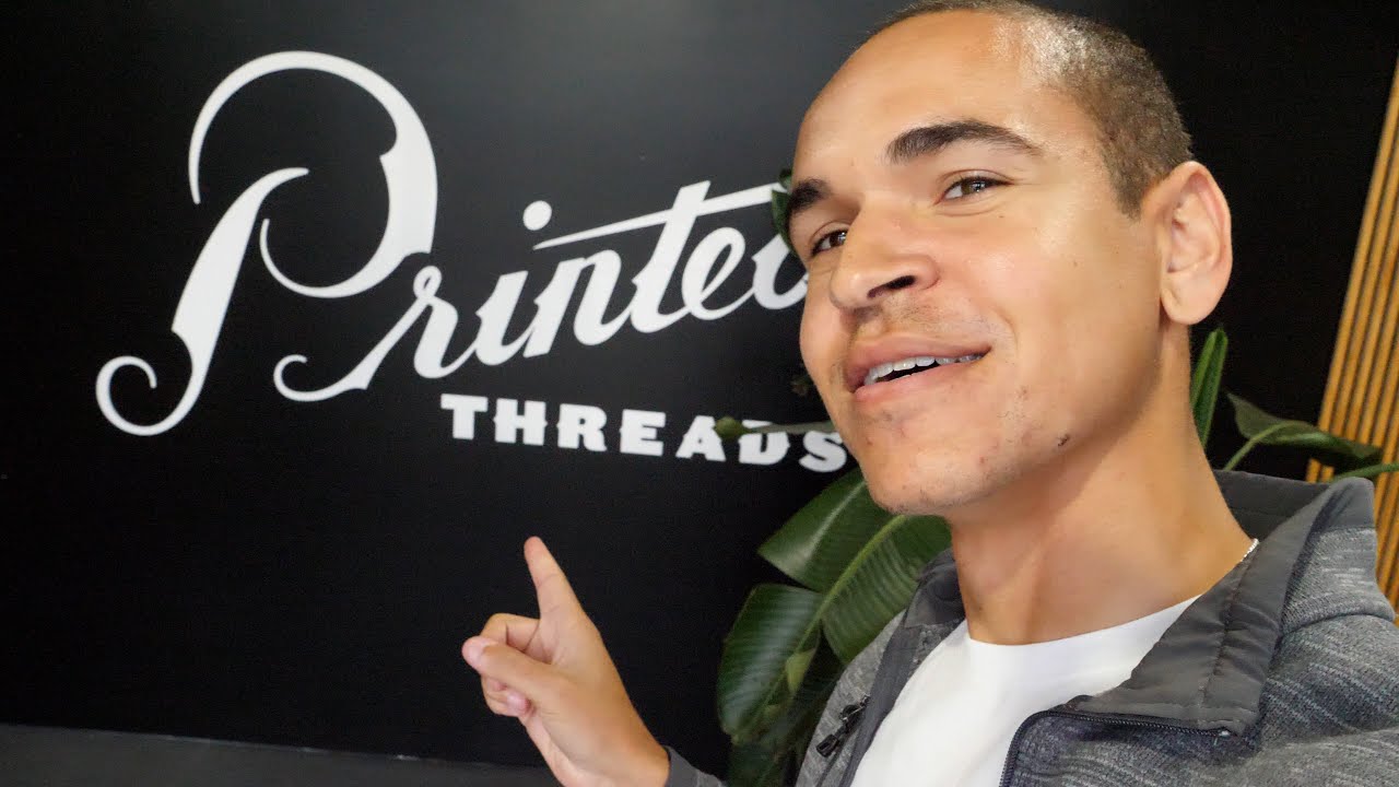 Brand NEW Printed Threads Facility | Shop Tour