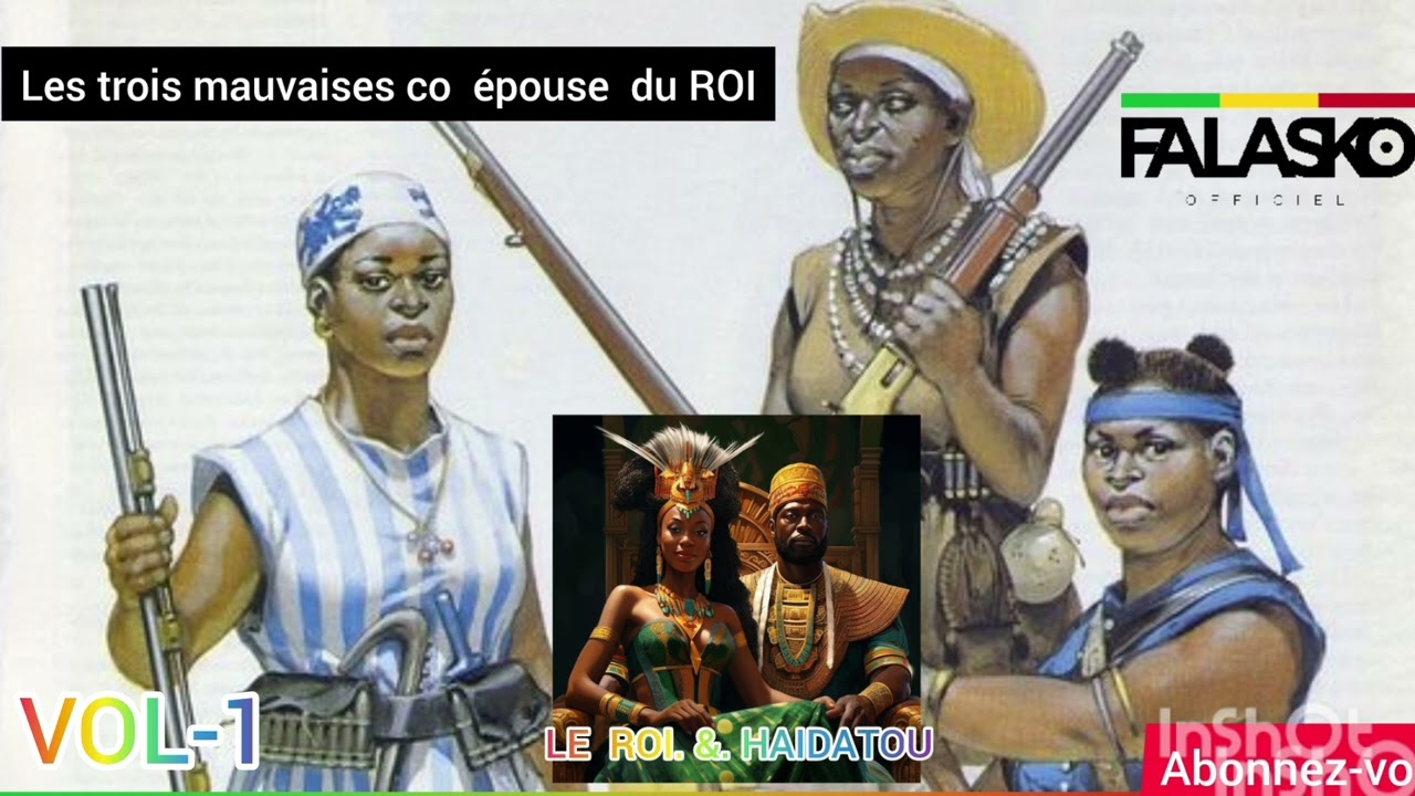 MALIM DIARRA : Histoire de la reine du Roi,  HAIDATOU et les  3 mauvaises coépouse du ROI (VOL-1)