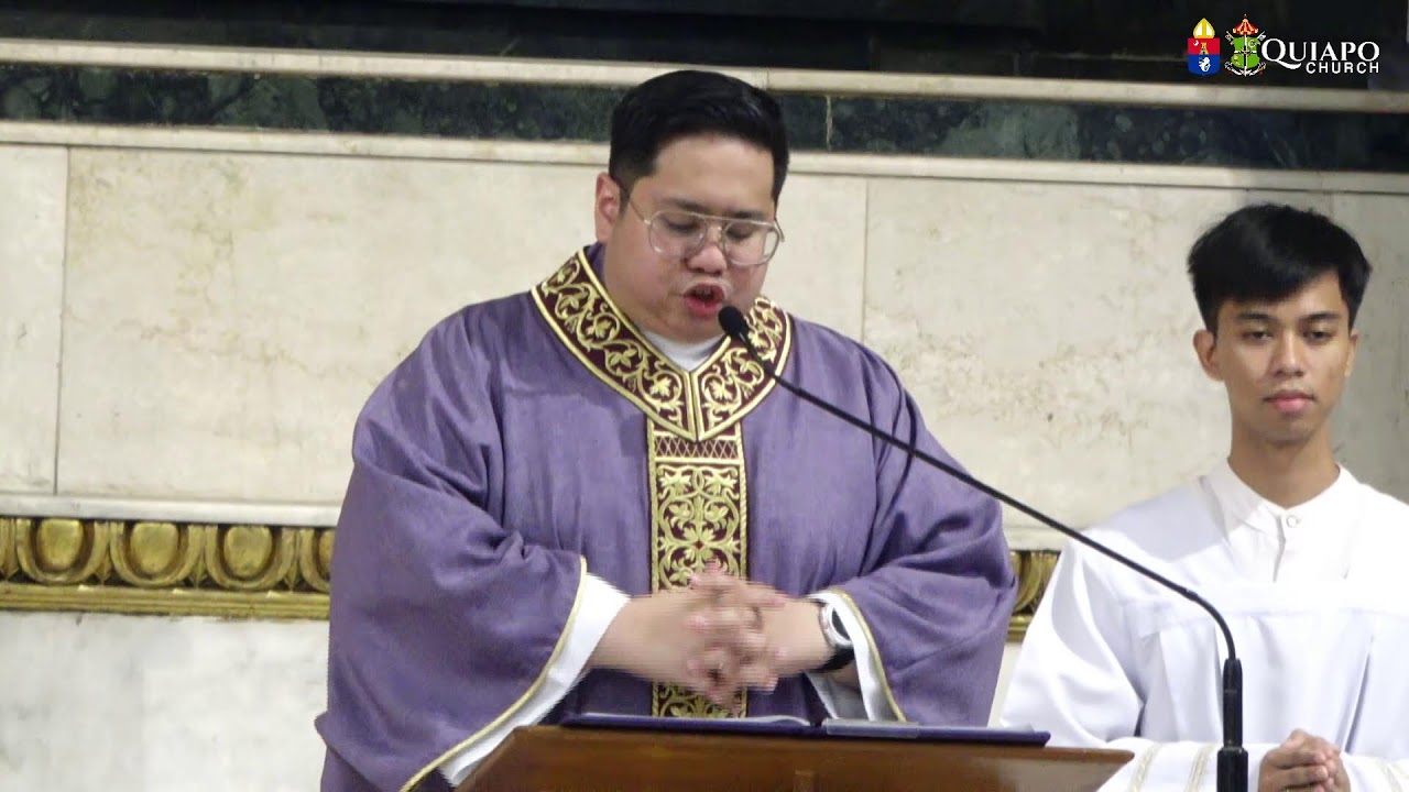 #QuiapoChurch 3PM LIVE MASS • 08 MARCH 2026 • 3rd SUNDAY of LENT