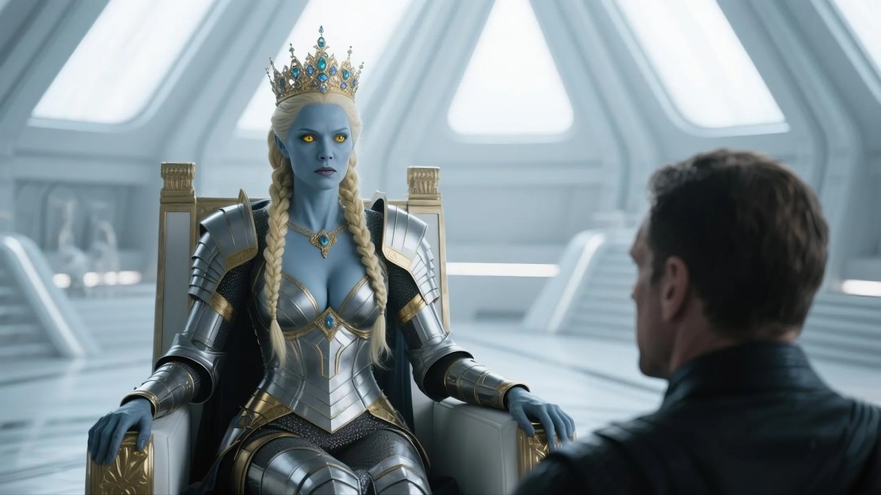 When the Human Entered, the Alien Empress Trembled as If Recognizing Him - HFY - Sci-Fi Story