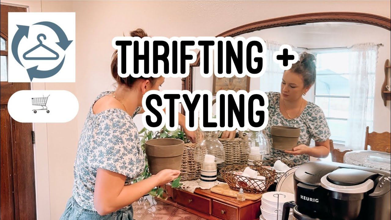 THRIFTED AND STYLED || GOODWILL THRIFT HAUL WITH HOME DECOR