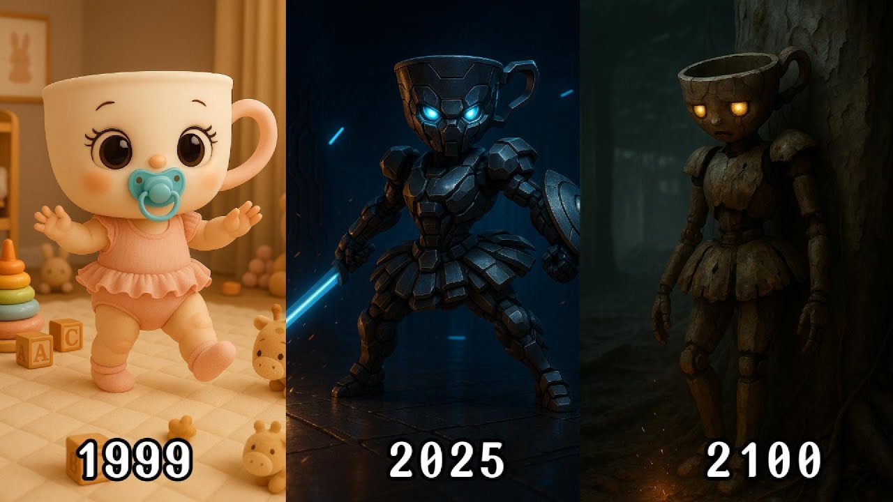 Evolution of Ballerina Cappuccina 1999 - 2100 | Italian Brainrot