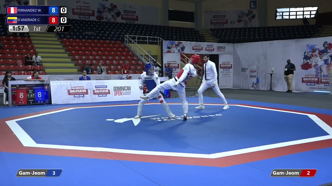 201 K44 Quarter final PER FERNANDEZ W  VEN D'ANDRADE C