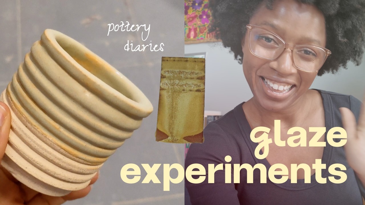 trying something new ~ making a ceramics yellow glaze