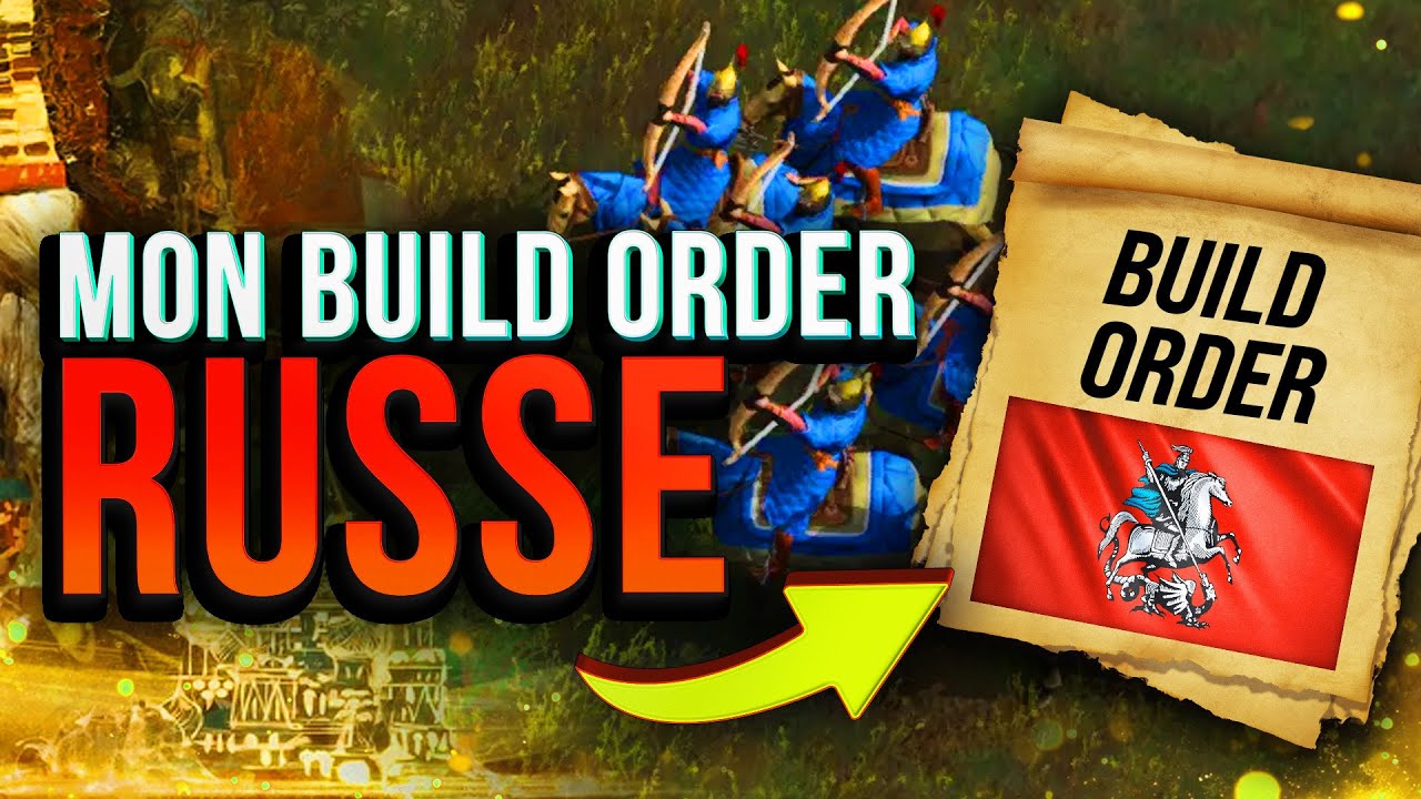 Mon build order Proscout Russe ! Age of empire 4