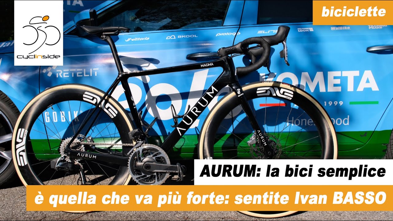 Stile classico e scelte tradizionali per le bici Aurum della Eolo-Kometa