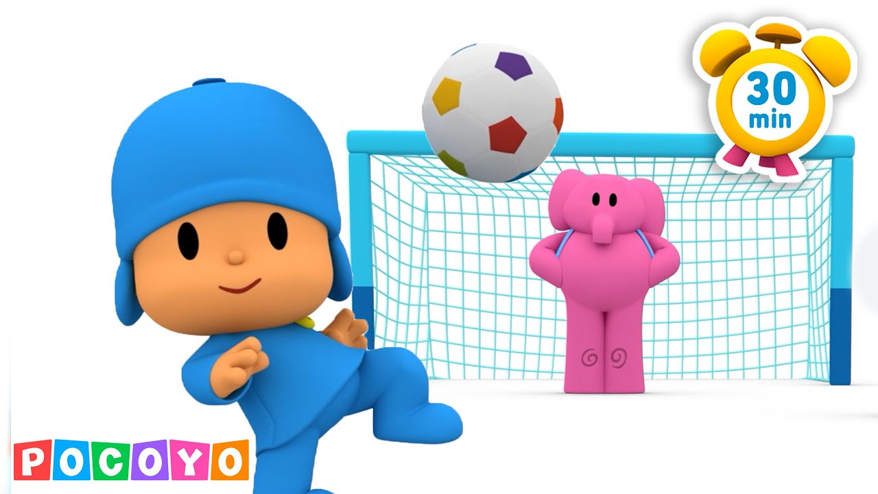 ⚽️ Pocoyos idrettsdag! Fotballkamp!  [ 30 minuter ] | Pocoyó 🇸🇪 Svenska | Tecknade filmer för barn