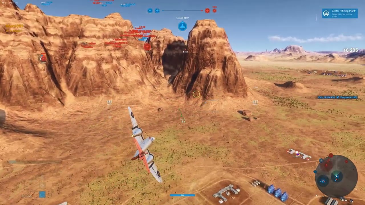 World of Warplanes EU 26/02/05 Gloster Meteor F. I gameplay