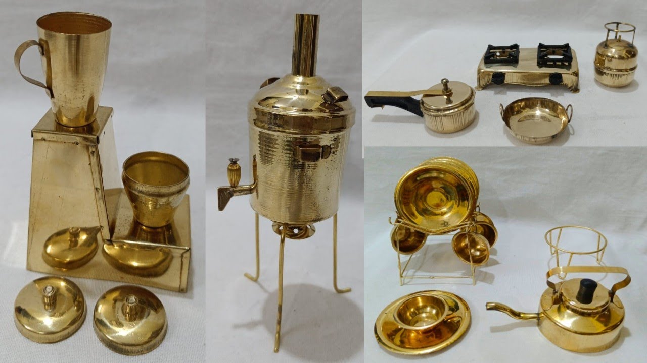 Miniature brass items -2 , available @8300779965,mitu Entertainment