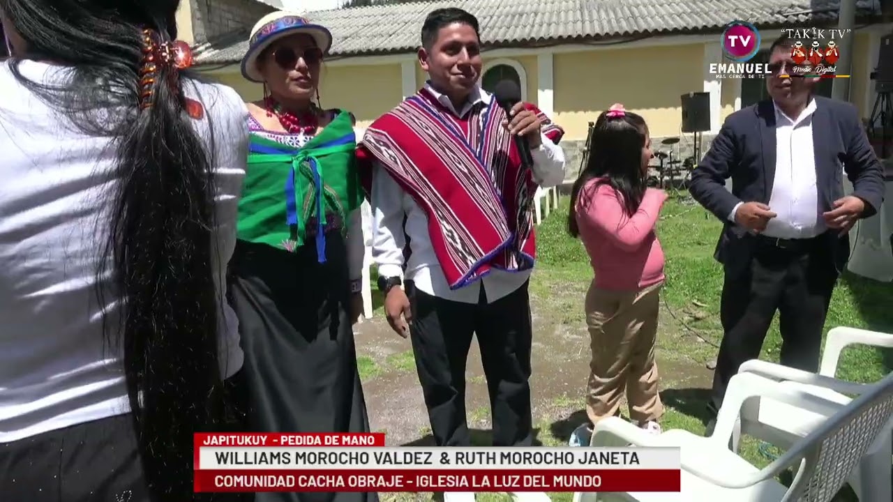 HAPITUKUK PEDIDA DE MANO WILLIAM MOROCHO Y RUTH MOROCHO