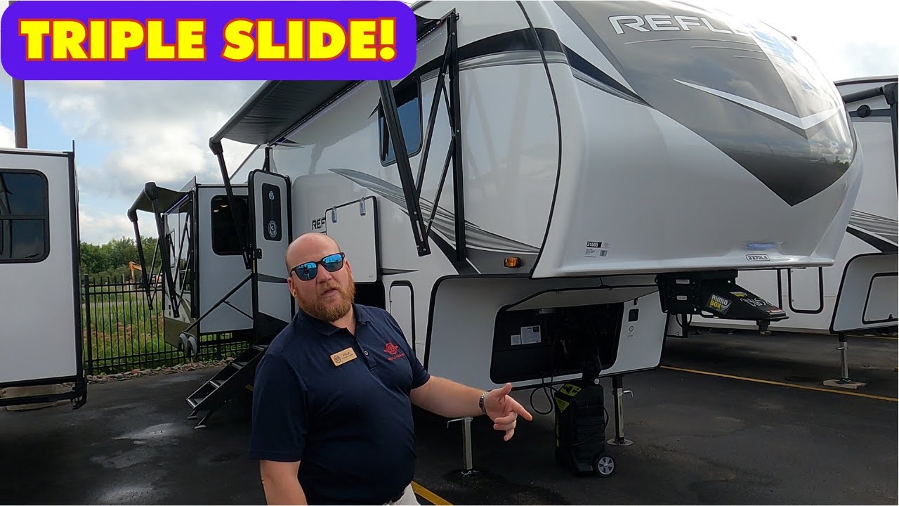 Extremely Popular Fifth Wheel Floorplan! 2024 Grand Design Reflection 337RLS