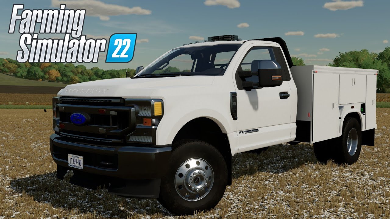 FS22 | 2022 Ford F350 Single Cab Service Truck