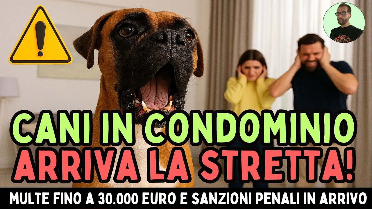 MIGLIAIA DI PROPRIETARI NEI GUAI: TENERE UN CANE IN CASA OGGI PUÒ PORTARE A MULTE E SANZIONI PENALI!