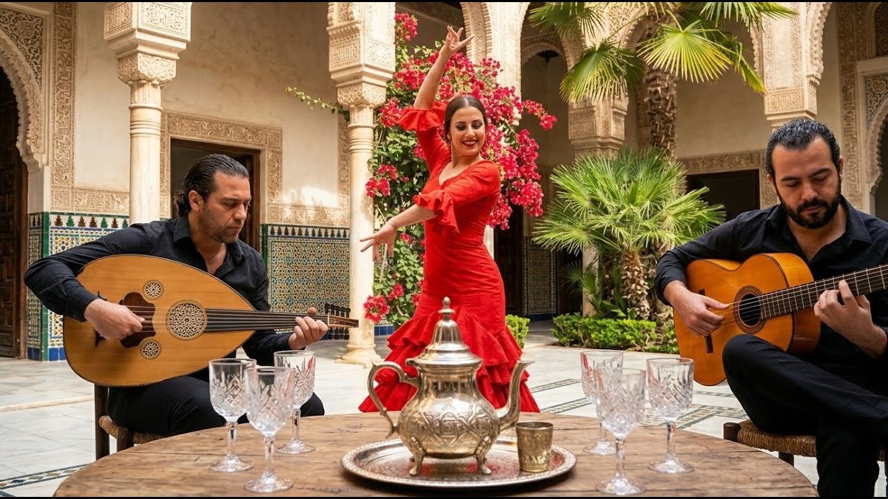 🧘 Spanish Guitar & Arabic Oud – Best Flamenco Fusion for Yoga & Mindfulness
