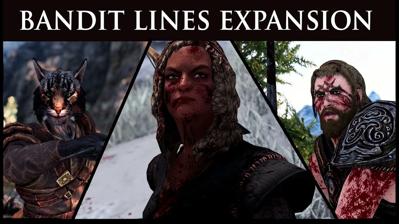 New Immersive Lines for Bandits (Skyrim)