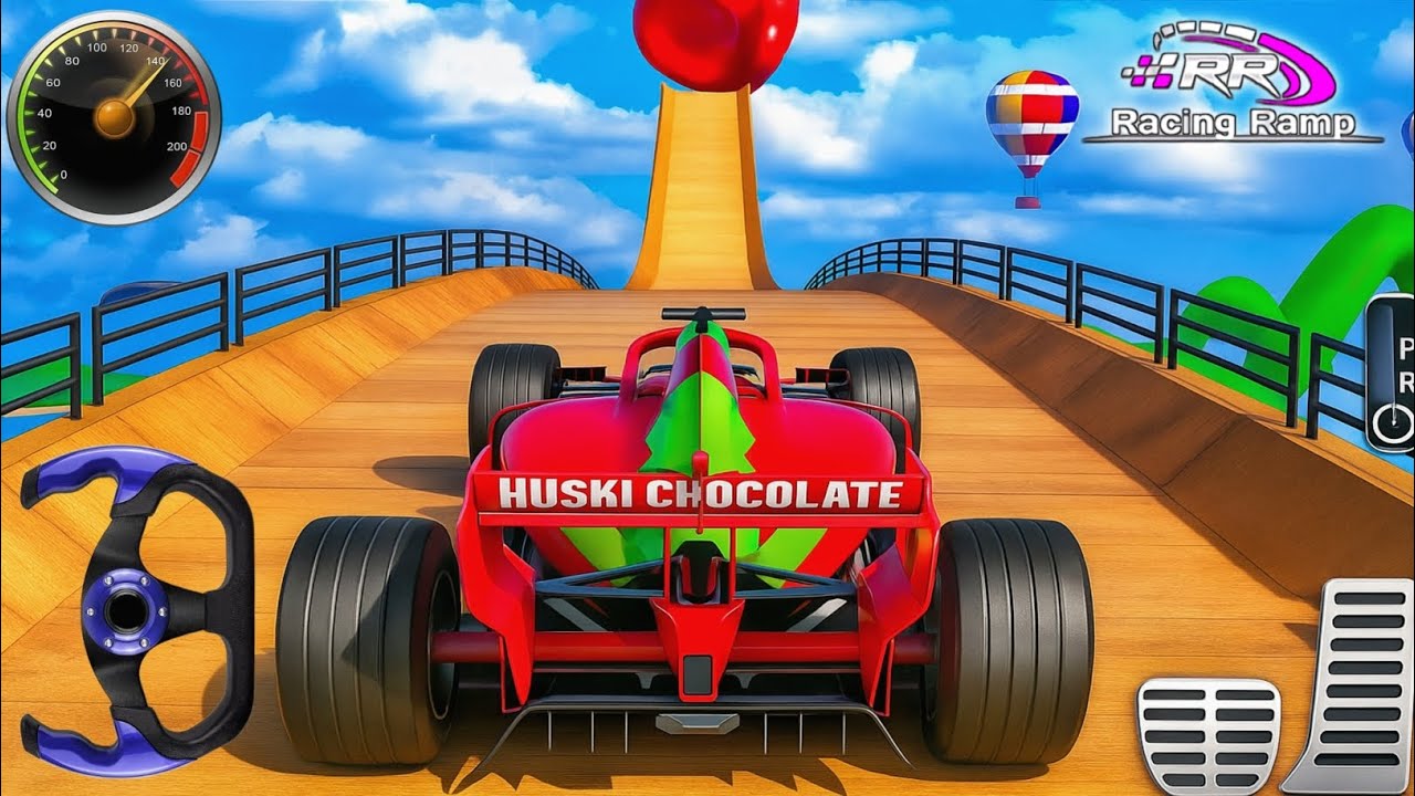 Formula Car Stunt Racing Ramp 3D | GT Ramp Car Stunt Game – Android Gameplay 🏎️