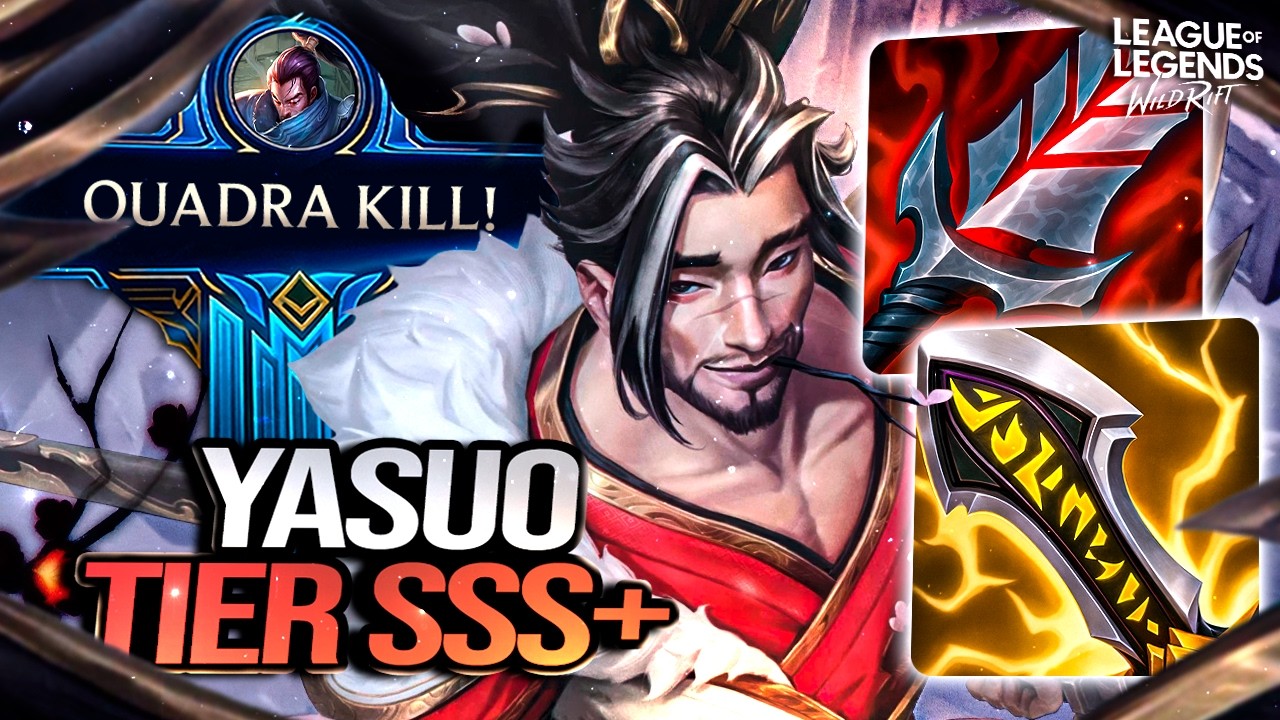 YASUO É PICK OU BAN NA CHINA? O AD MAIS ROUBADO DO MID! | LoL Wild Rift