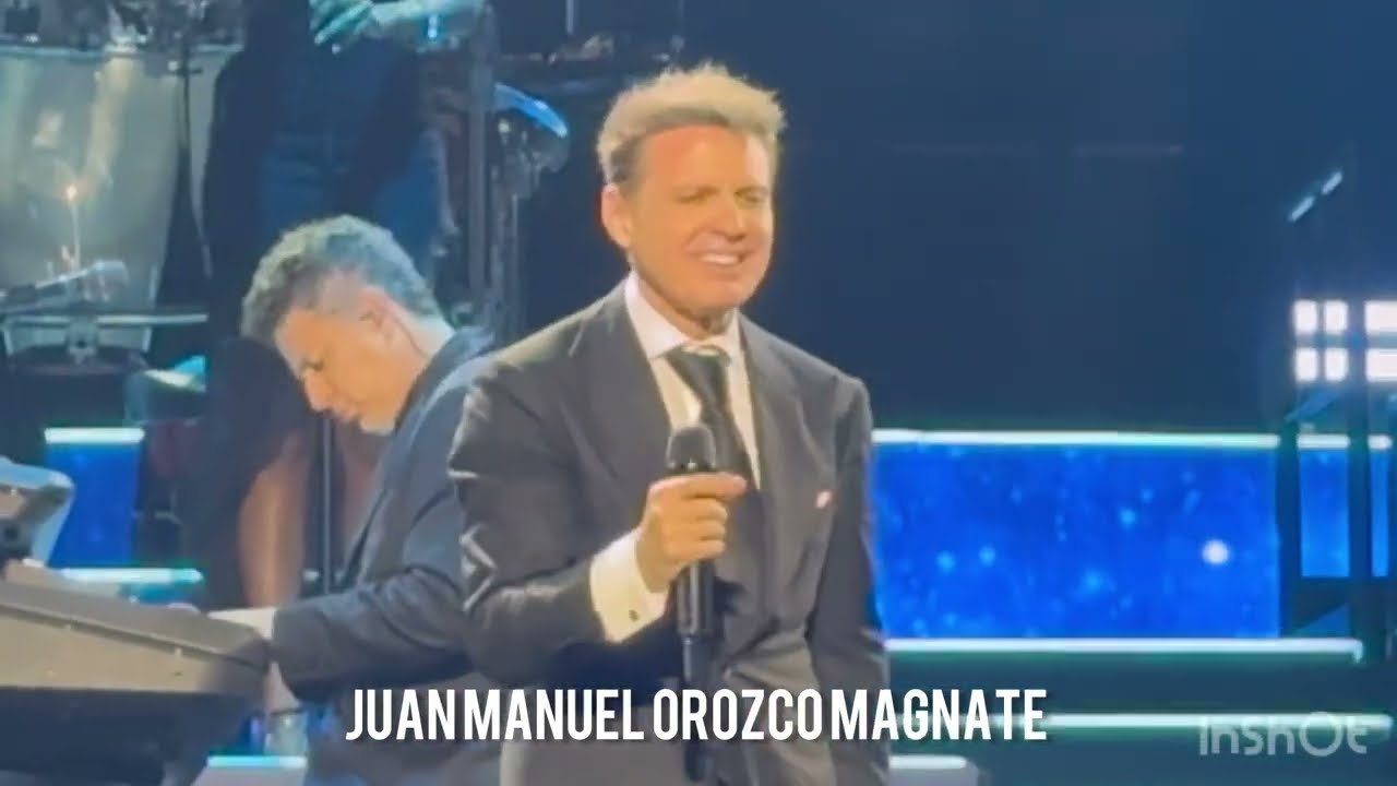 LUIS MIGUEL  Boleros ARENA CDMX TOUR 2024 21 10 24