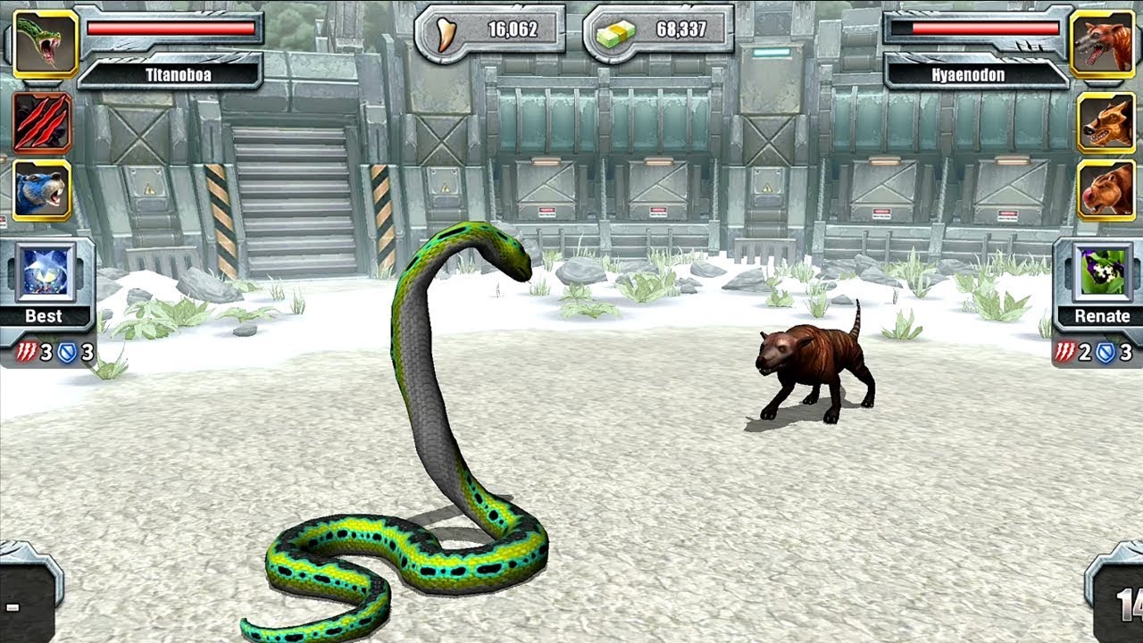Jurassic Park Builder JURASSIC AND GLACIER Tournament Android Gameplay HD