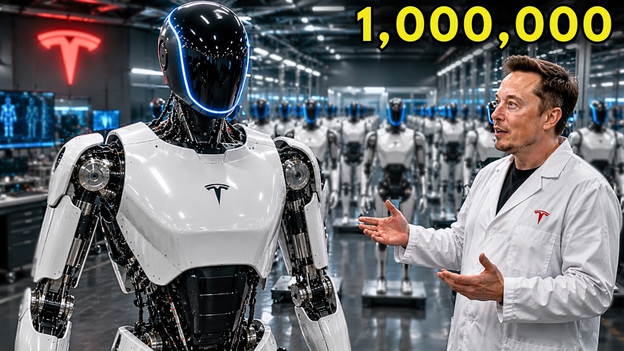 Tesla Optimus Gen 3: Elon Musk CONFIRMS Shocking 1 Million Robot Plan