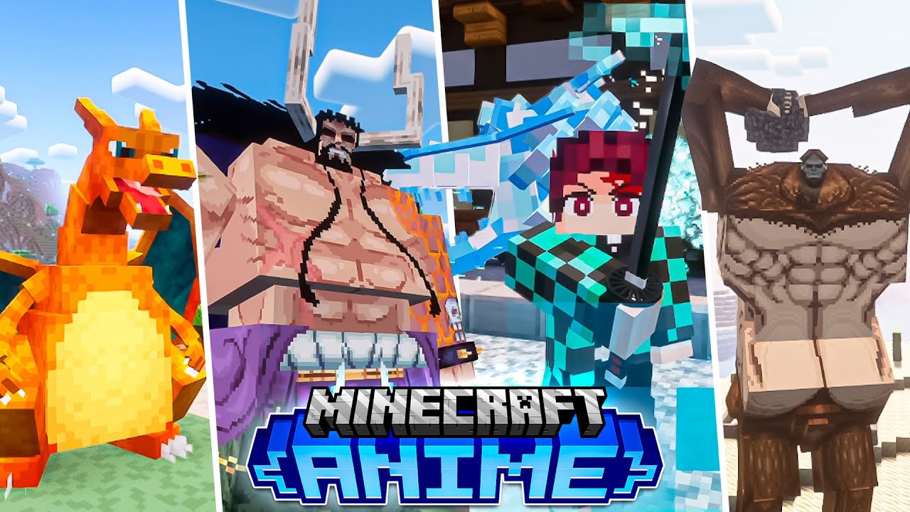 💥MEJORES mods de ANIME para MINECRAFT💥
