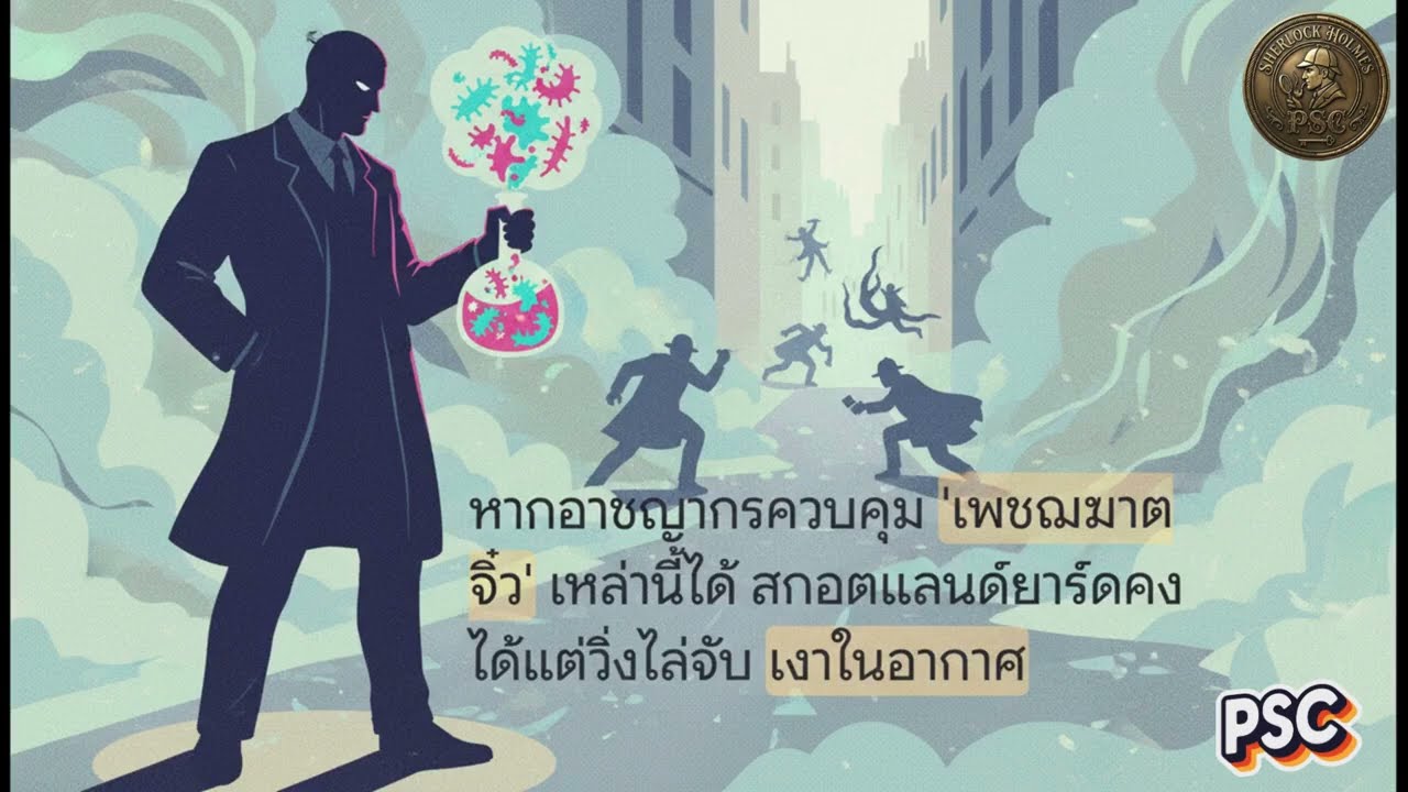 Sherlock Holmes and the Case of the Invisible Microscopic Pathogens [ คดีเชื้อโรคมรณะที่มองไม่เห็น ]
