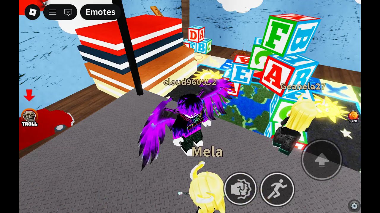 Playing do not get eliminated (ROBLOX)