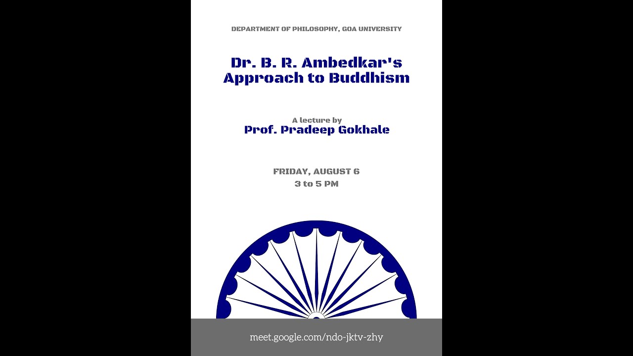 Dr. B.R. Ambedkar's Approach to Buddhism | Prof. Pradeep Gokhale