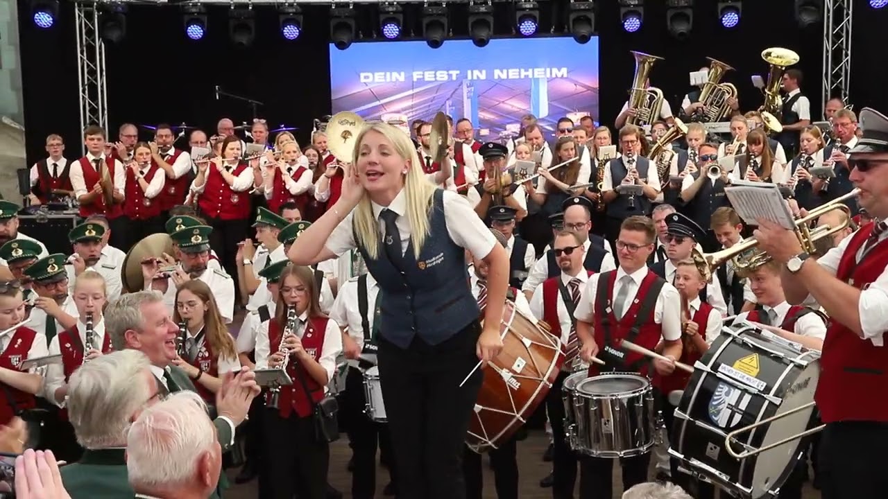 Dein Fest in Neheim 2022 -  Regimentsgruß aller Spielmannszüge und Musikvereine