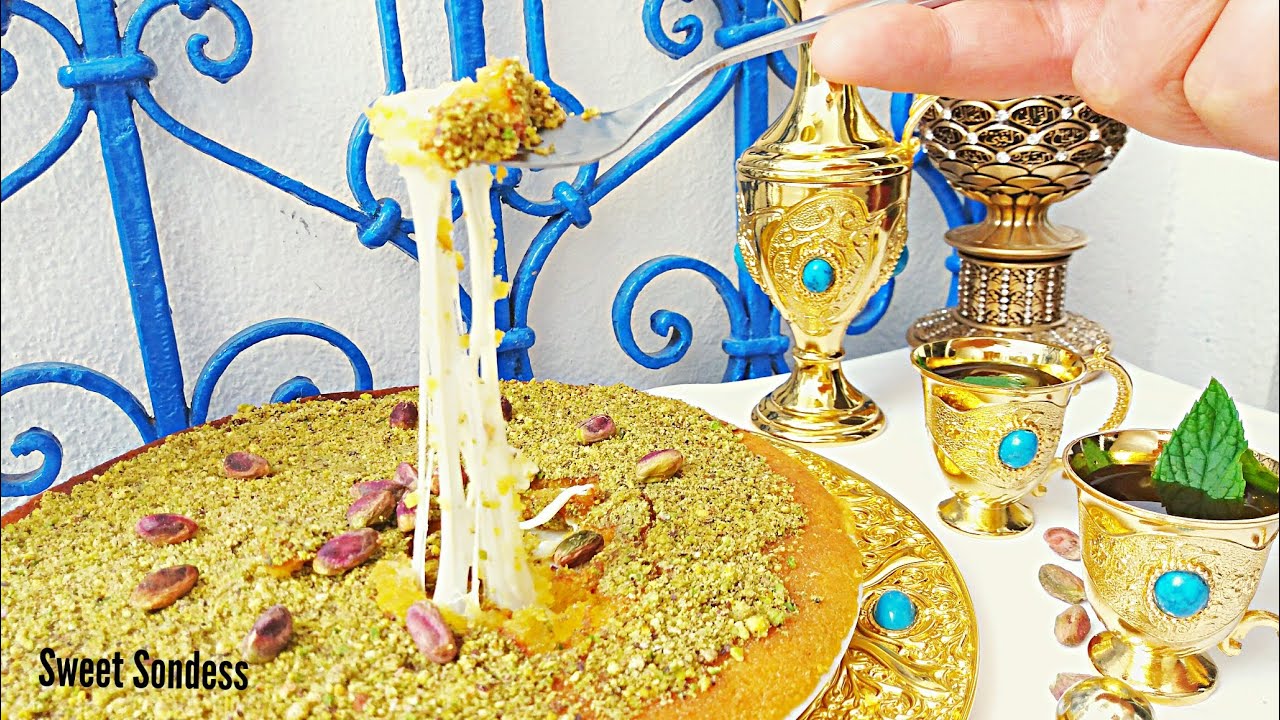 كنافة نابلسية بالجبن بكل أسرارها و تفاصيلها / كنافة المقلاة .
