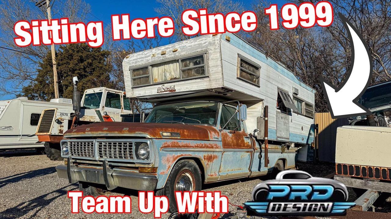 Buried! I Pick This 1970 Explorer Camper Special That Hasn't Moved Since 1999!