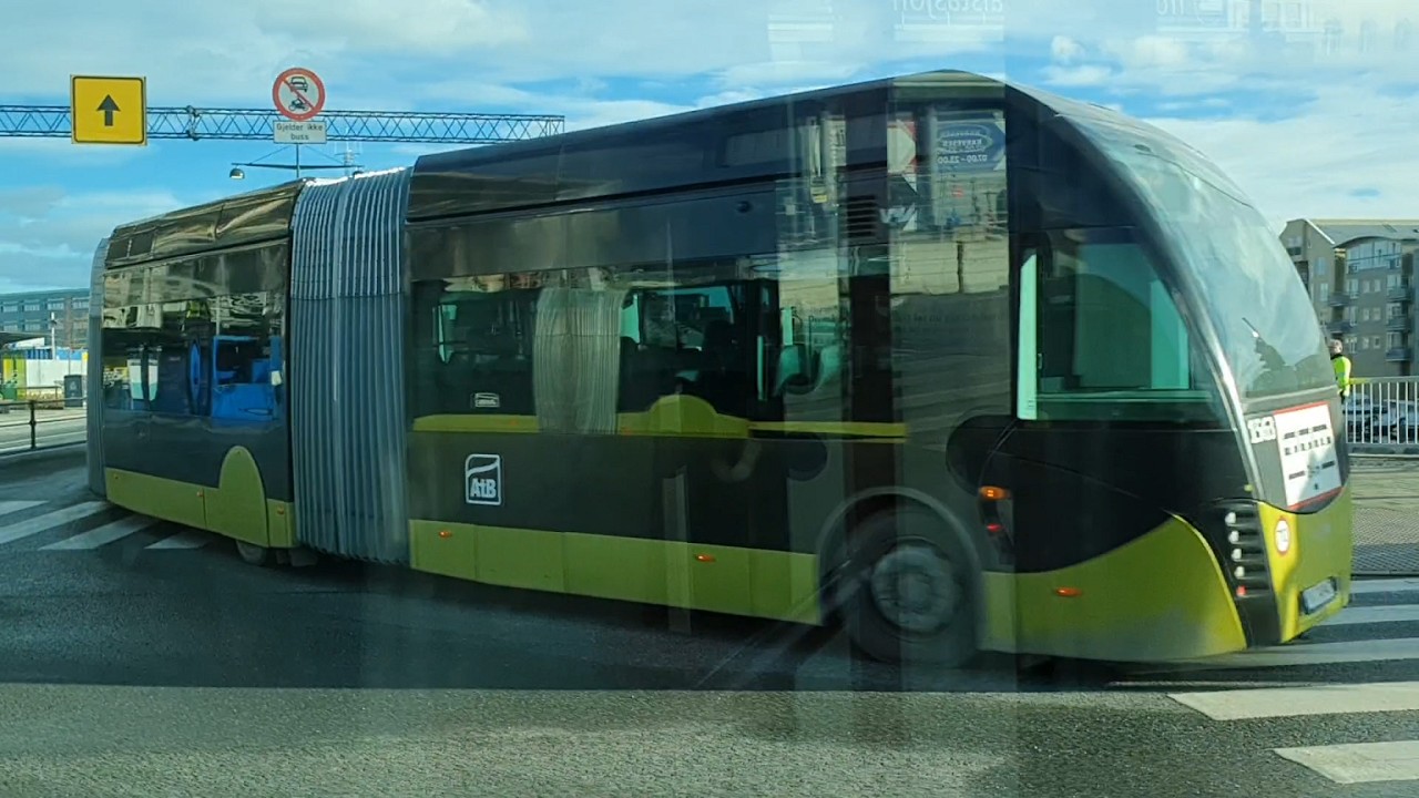 Riding The Bus In Trondheim, Norway #9: From Lade To The City Centre