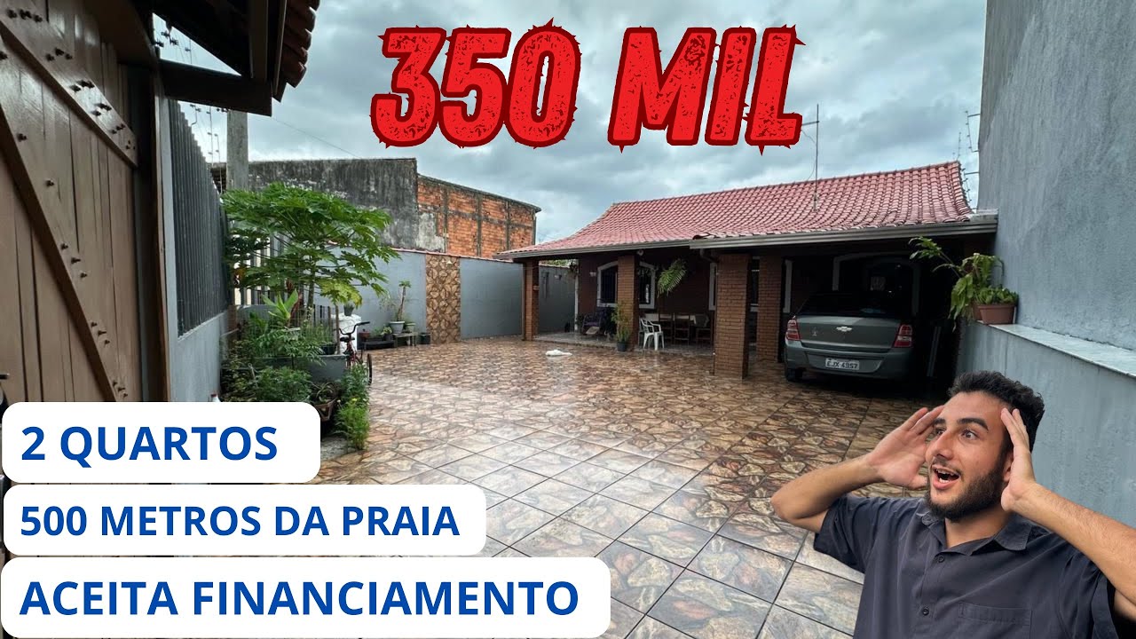 A CASA PERFEITA NA PRAIA POR 350 MIL 