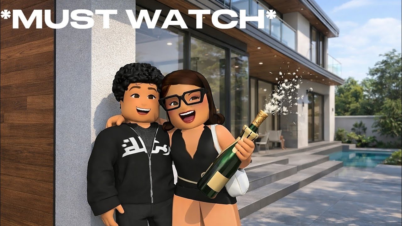OUR FOREVER CHRISTMAS GIFT 🎁 🎄 *!NEW HOUSE!* Roblox Bloxburg Voiced RP Roleplay