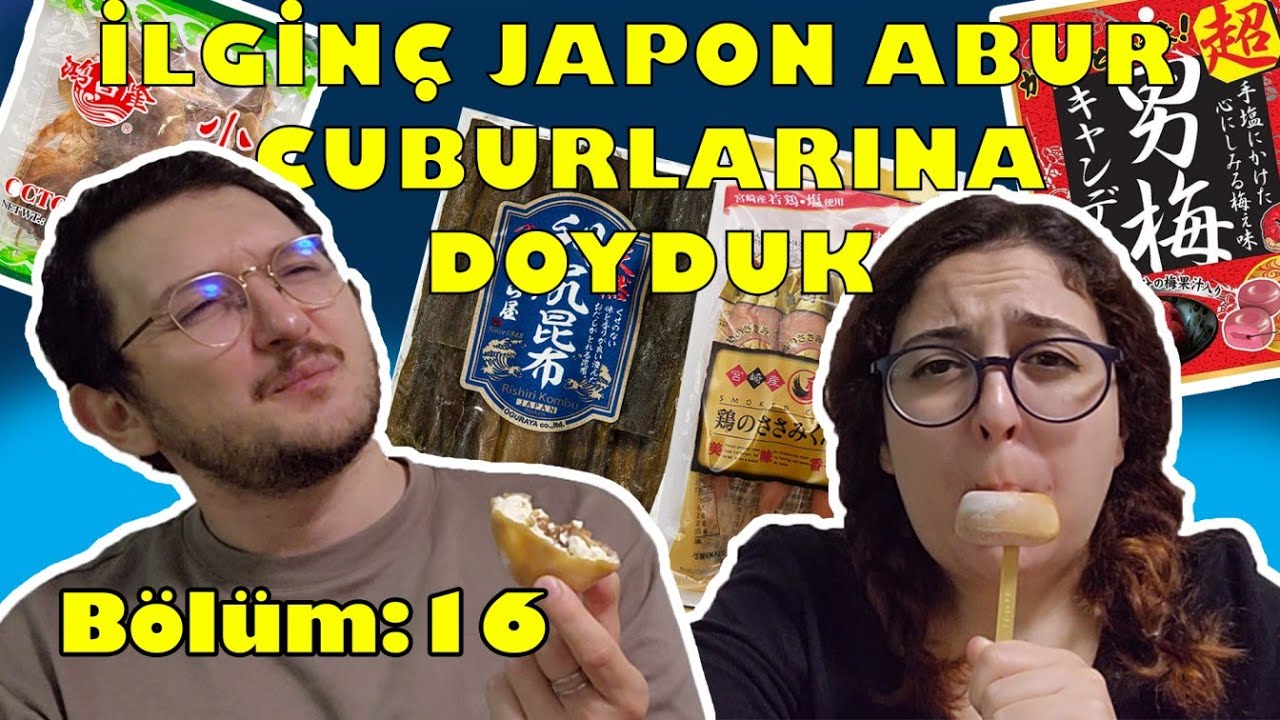 Japonya’da Bir Hafta – Bölüm 16 | İlginç Japon Abur Cuburlarına Doyduk