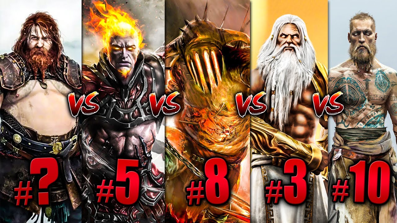 Ranking Every God in God of War From Weakest to Strongest in Tamil | Savage Point