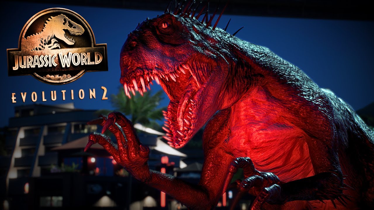 Scary and Terrifying Dinosaurs 🎃 Jurassic World Evolution 2 [4K]