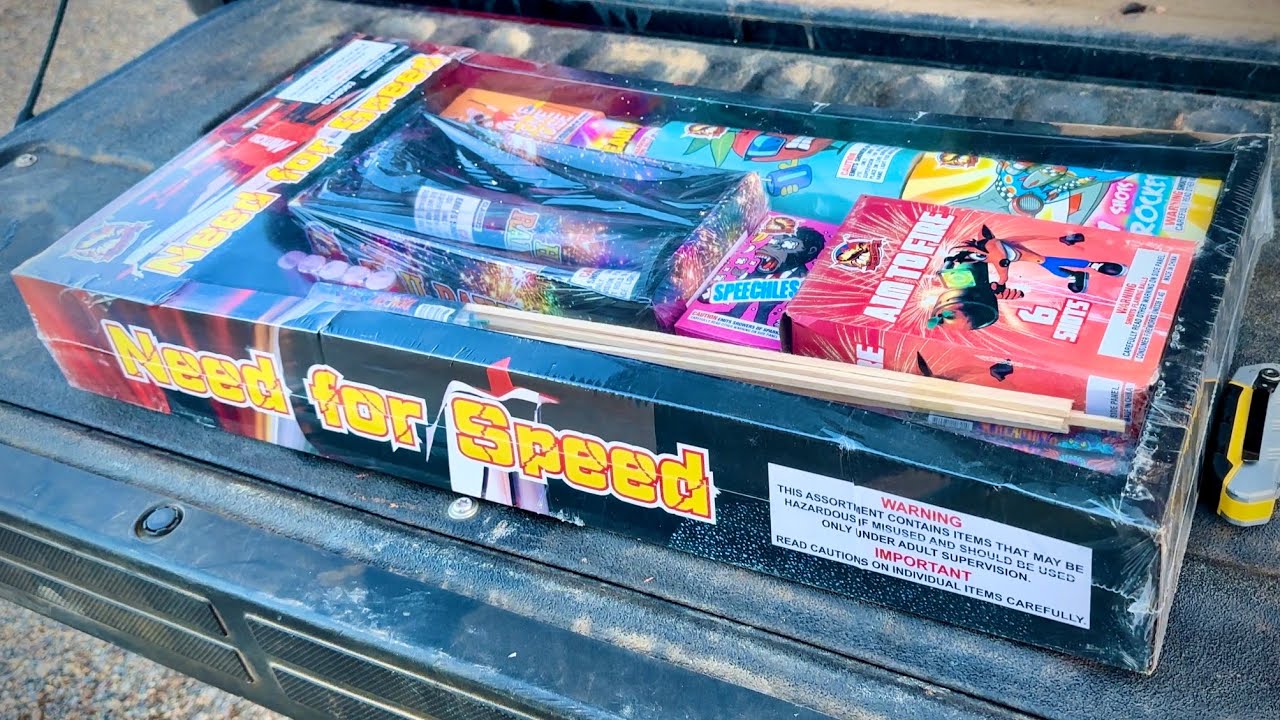 THIS $40 FIREWORK ASSORTMENT ISN’T AWFUL - Need For Speed - Black Scorpion Fireworks