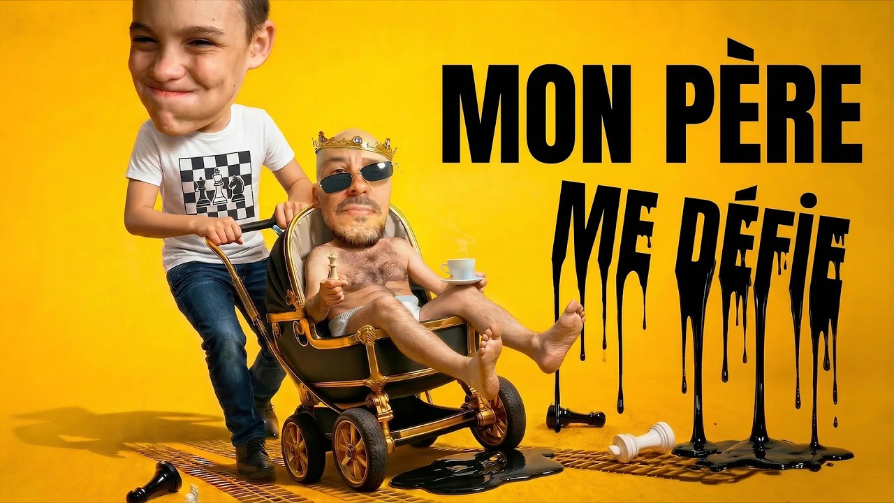♟️ MON PÈRE FAIT LA PIRE ERREUR AUX ÉCHECS (et boit son café au calme ☕️😂)