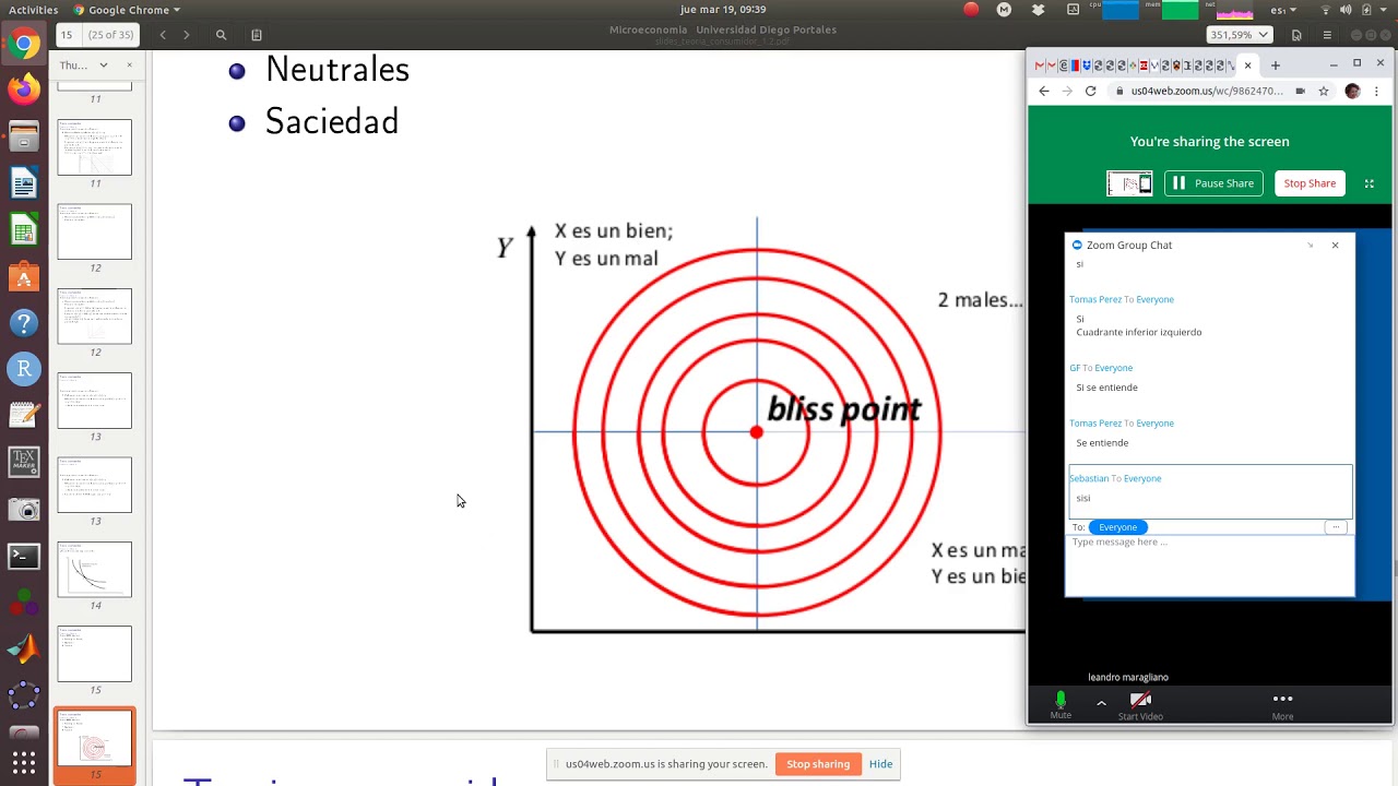 clase Micro I saciedad