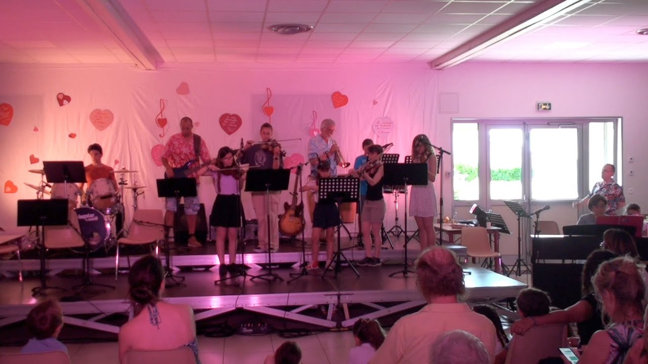 Juin 2022 Concert des élèves de l'école de musique