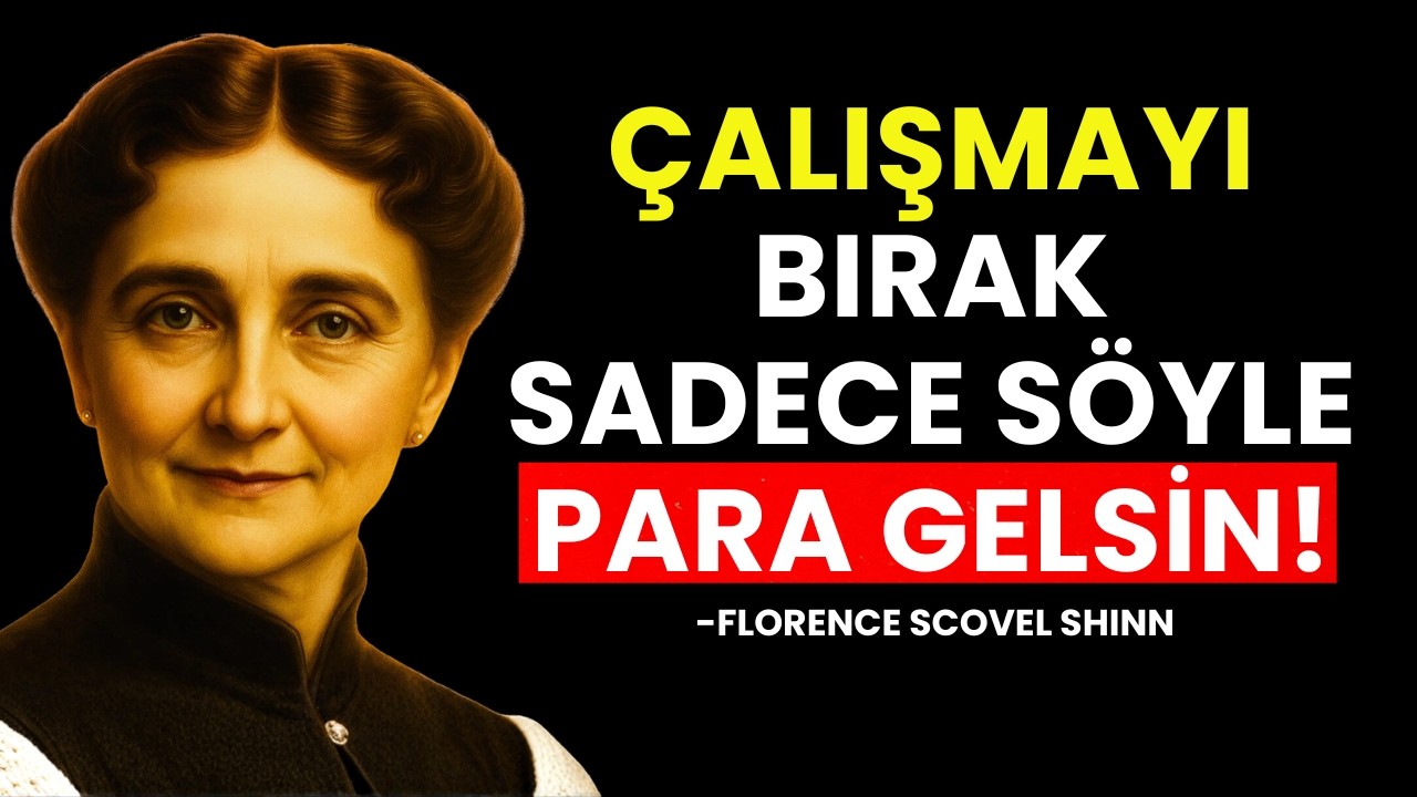 Çalışmayı Bırak, Sadece Söyle: Finansal Blokajı Kıran 3 Kelime - Florence Scovel Shinn