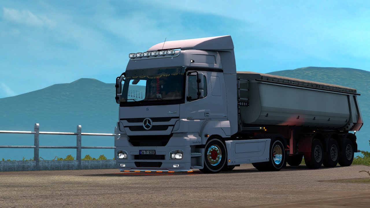 Yine Hafriyat Çekiyoruz // Mercedes Axor 1840 // ETS 2