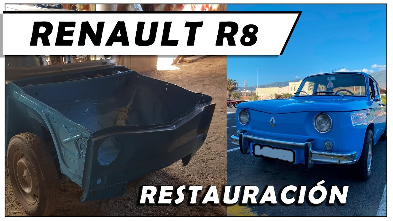 NUEVO🔵 NO VERÁS OTRO IGUAL | RESTAURACIÓN COMPLETA RENAULT R8 DEL AÑO 69 - AMOR POR LOS COCHES!!