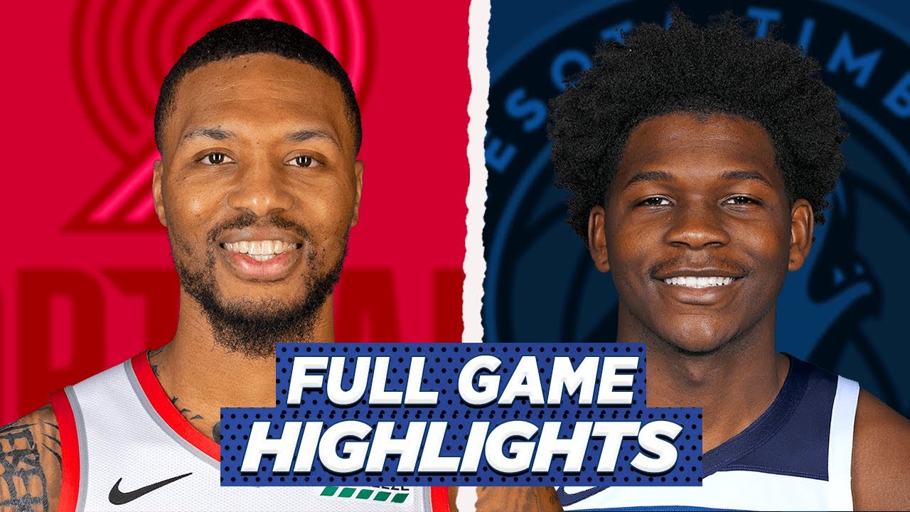 BLAZERS vs TIMBERWOLVES FULL GAME HIGHLIGHTS | 2021 NBA SEASON