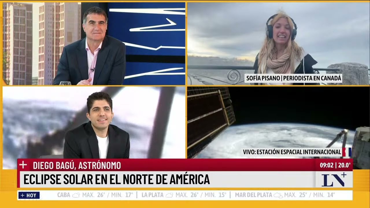 Eclipse solar en el norte de América: el fenómeno se volverá a repetir en 2044