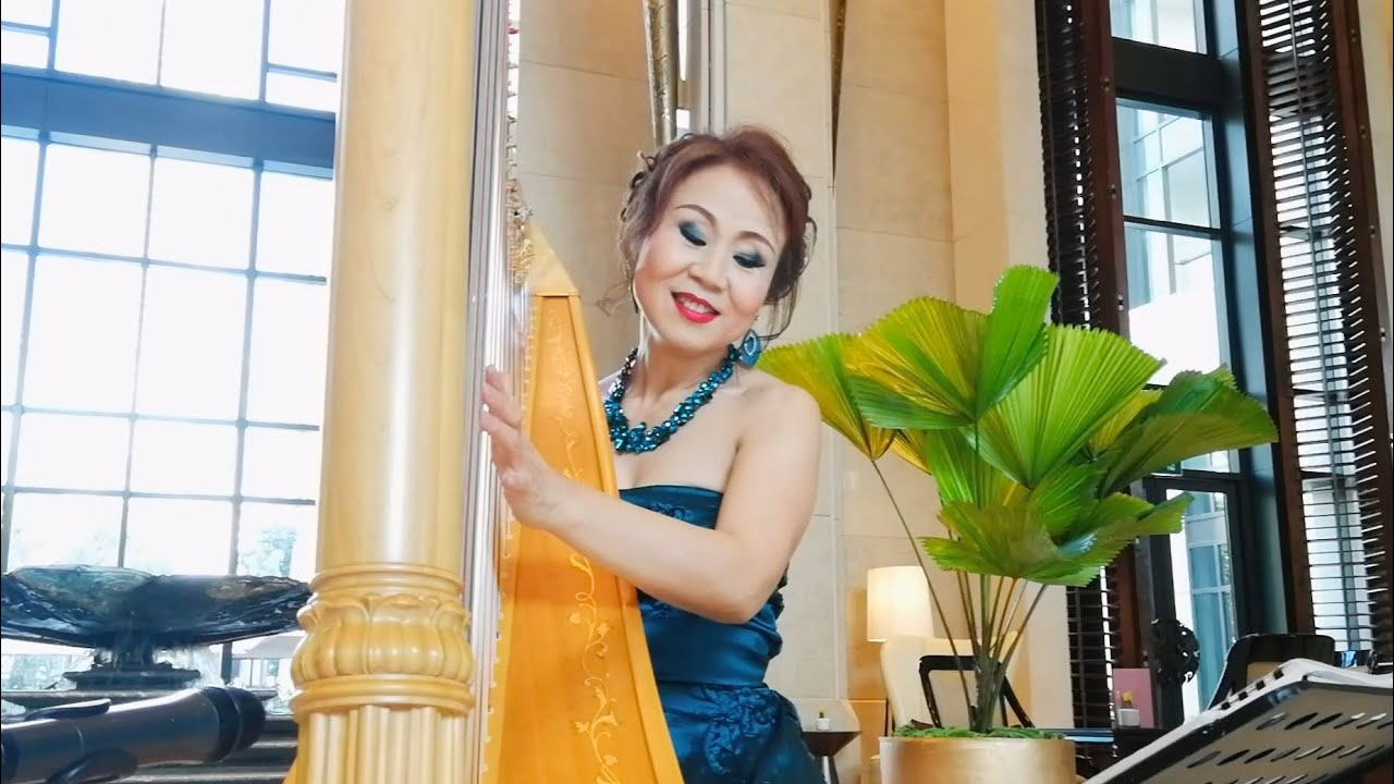 “My Way”- Frank Sinatra, Harp cover by TongJuan Wang