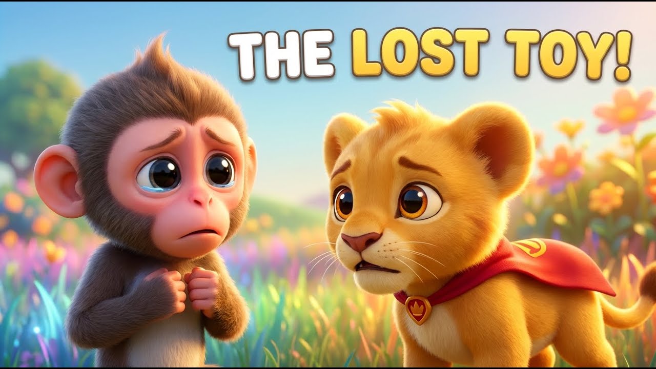 Leo the Lion Cub 🦁 | The Lost Toy Adventure | Kids Story