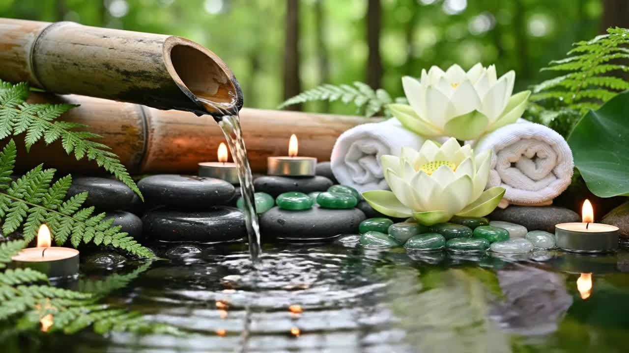 Relaxing Music & Water Sounds for Meditation 🌿 Calming Music with Nature Sounds, Spa, Relax